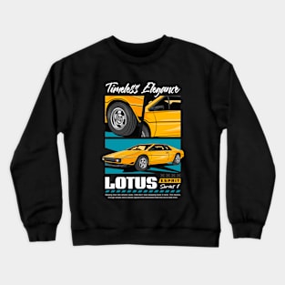 1976 Lotus Series 1 Sport Car Crewneck Sweatshirt